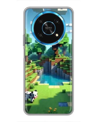 Чехол для Huawei Honor Magic 5 Lite 5G с картинкой «Minecraft летний день» Чехол для Huawei Honor Magic 5 Lite 5G с картинкой «Minecraft летний день»