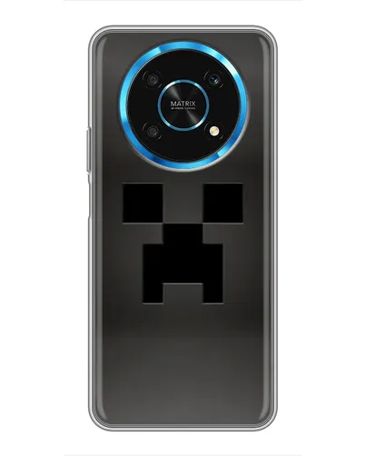 Чехол для Huawei Honor Magic 5 Lite 5G с картинкой «Черный крипер градиент» Чехол для Huawei Honor Magic 5 Lite 5G с картинкой «Черный крипер градиент»