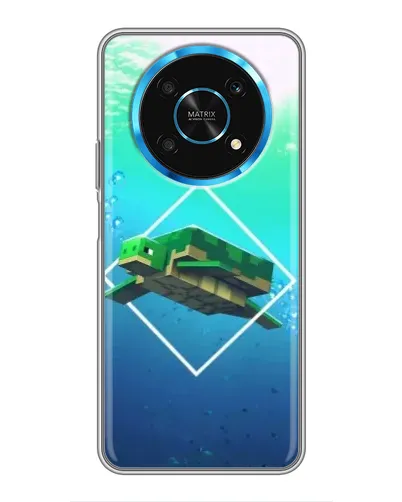 Чехол для Huawei Honor Magic 5 Lite 5G с картинкой «Черепаха Minecraft» Чехол для Huawei Honor Magic 5 Lite 5G с картинкой «Черепаха Minecraft»