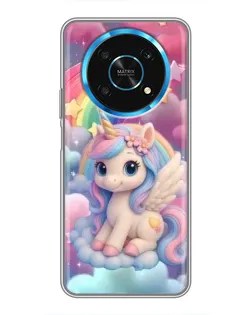 Чехол для Huawei Honor Magic 5 Lite 5G с картинкой «Маленький единорог»