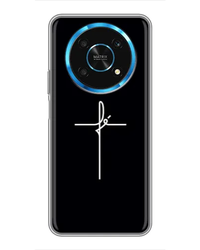 Чехол для Huawei Honor Magic 5 Lite 5G с картинкой «Тонкий крест» Чехол для Huawei Honor Magic 5 Lite 5G с картинкой «Тонкий крест»