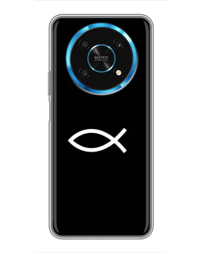 Чехол для Huawei Honor Magic 5 Lite 5G с картинкой «Символ рыбы Jesus» Чехол для Huawei Honor Magic 5 Lite 5G с картинкой «Символ рыбы Jesus»