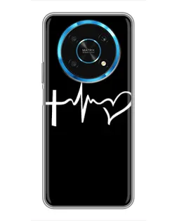 Чехол для Huawei Honor Magic 5 Lite 5G с картинкой «Пульс веры» Чехол для Huawei Honor Magic 5 Lite 5G с картинкой «Пульс веры»