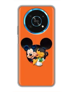 Чехол для Huawei Honor Magic 5 Lite 5G с картинкой «Сердце Микки Минни»