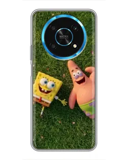 Чехол для Huawei Honor Magic 5 Lite 5G с картинкой «Друзья на лужайке» Чехол для Huawei Honor Magic 5 Lite 5G с картинкой «Друзья на лужайке»