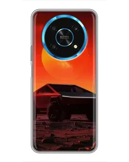 Чехол для Huawei Honor Magic 5 Lite 5G с картинкой «Cybertruck на Марсе» Чехол для Huawei Honor Magic 5 Lite 5G с картинкой «Cybertruck на Марсе»