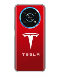 Чехол для Huawei Honor Magic 5 Lite 5G с картинкой «Tesla Red Classic» Чехол для Huawei Honor Magic 5 Lite 5G с картинкой «Tesla Red Classic»