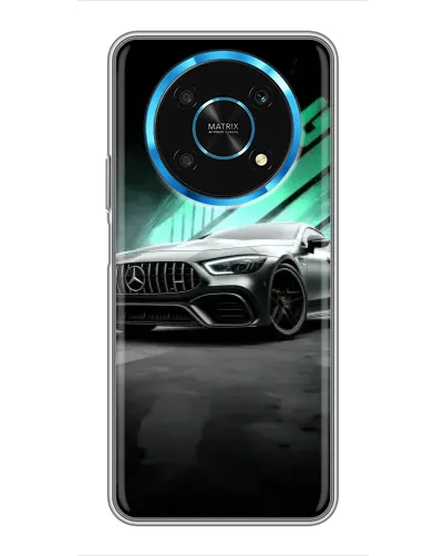 Чехол для Huawei Honor Magic 5 Lite 5G с картинкой «Темный Mercedes AMG»