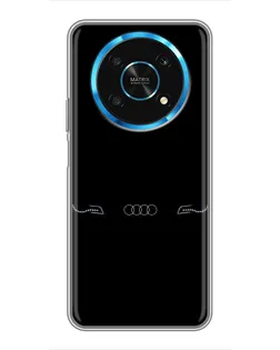 Чехол для Huawei Honor Magic 5 Lite 5G с картинкой «Audi — световой подпись» Чехол для Huawei Honor Magic 5 Lite 5G с картинкой «Audi — световой подпись»