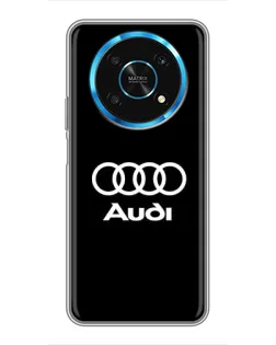 Чехол для Huawei Honor Magic 5 Lite 5G с картинкой «Классическое лого Audi» Чехол для Huawei Honor Magic 5 Lite 5G с картинкой «Классическое лого Audi»