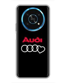 Чехол для Huawei Honor Magic 5 Lite 5G с картинкой «Логотип Audi Heart» Чехол для Huawei Honor Magic 5 Lite 5G с картинкой «Логотип Audi Heart»