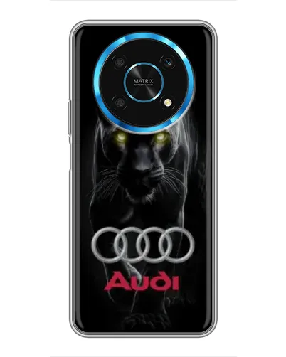 Чехол для Huawei Honor Magic 5 Lite 5G с картинкой «Пантера и Audi»