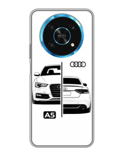 Чехол для Huawei Honor Magic 5 Lite 5G с картинкой «Audi — контрастный дизайн» Чехол для Huawei Honor Magic 5 Lite 5G с картинкой «Audi — контрастный дизайн»