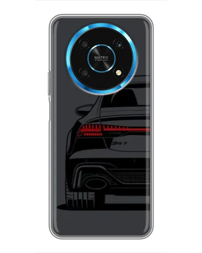 Чехол для Huawei Honor Magic 5 Lite 5G с картинкой «Задняя часть Audi — арт»