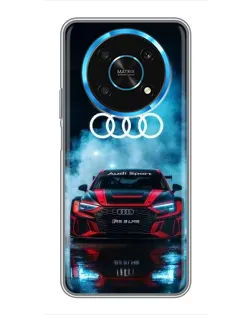 Чехол для Huawei Honor Magic 5 Lite 5G с картинкой «Audi Sport — неон» Чехол для Huawei Honor Magic 5 Lite 5G с картинкой «Audi Sport — неон»