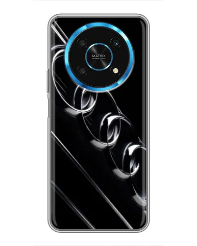 Чехол для Huawei Honor Magic 5 Lite 5G с картинкой «Audi — абстрактные кольца»