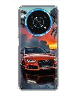 Чехол для Huawei Honor Magic 5 Lite 5G с картинкой «Audi — закат» Чехол для Huawei Honor Magic 5 Lite 5G с картинкой «Audi — закат»
