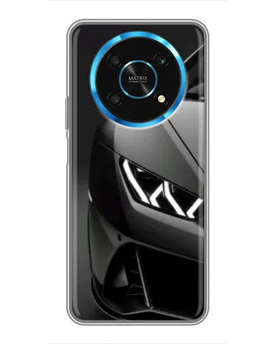 Чехол для Huawei Honor Magic 5 Lite 5G с картинкой «Lamborghini фары детализация»