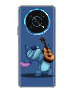 Чехол для Huawei Honor Magic 5 Lite 5G с картинкой «Стич с укулеле» Чехол для Huawei Honor Magic 5 Lite 5G с картинкой «Стич с укулеле»