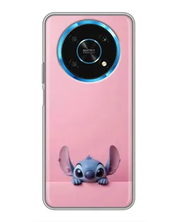 Чехол для Huawei Honor Magic 5 Lite 5G с картинкой «Stitch выглядывает» Чехол для Huawei Honor Magic 5 Lite 5G с картинкой «Stitch выглядывает»