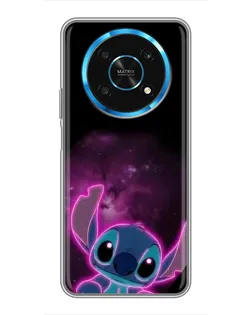 Чехол для Huawei Honor Magic 5 Lite 5G с картинкой «Неоновый Stitch» Чехол для Huawei Honor Magic 5 Lite 5G с картинкой «Неоновый Stitch»