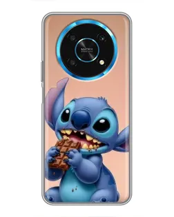 Чехол для Huawei Honor Magic 5 Lite 5G с картинкой «Стич ест шоколад» Чехол для Huawei Honor Magic 5 Lite 5G с картинкой «Стич ест шоколад»