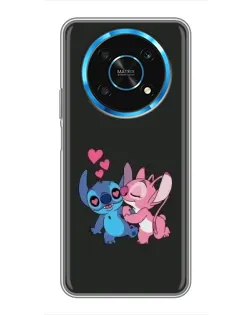 Чехол для Huawei Honor Magic 5 Lite 5G с картинкой «Анжел целует Стича» Чехол для Huawei Honor Magic 5 Lite 5G с картинкой «Анжел целует Стича»