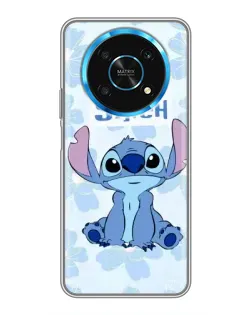 Чехол для Huawei Honor Magic 5 Lite 5G с картинкой «Stitch среди цветов» Чехол для Huawei Honor Magic 5 Lite 5G с картинкой «Stitch среди цветов»