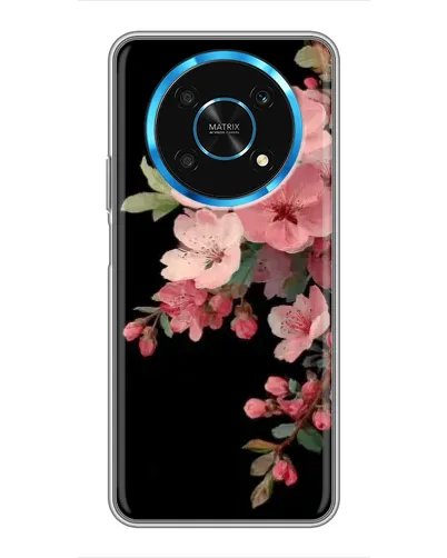 Чехол для Huawei Honor Magic 5 Lite 5G с картинкой «Розовая ветка сакуры»