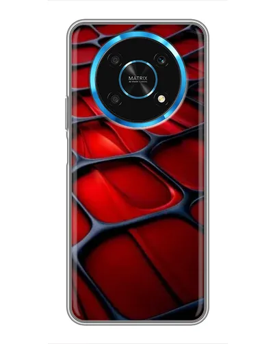 Чехол для Huawei Honor Magic 5 Lite 5G с картинкой «Красная глянцевая сетка» Чехол для Huawei Honor Magic 5 Lite 5G с картинкой «Красная глянцевая сетка»