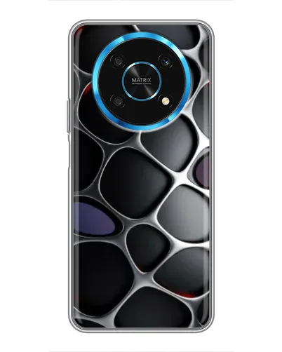 Чехол для Huawei Honor Magic 5 Lite 5G с картинкой «Объемная темная решетка» Чехол для Huawei Honor Magic 5 Lite 5G с картинкой «Объемная темная решетка»