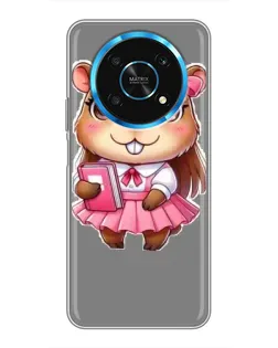 Чехол для Huawei Honor Magic 5 Lite 5G с картинкой «Девочка капибара» Чехол для Huawei Honor Magic 5 Lite 5G с картинкой «Девочка капибара»