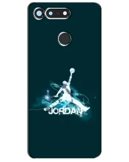 Чохол для Huawei Honor View 20 / V20 з картинкою «Jordan Blue Fire» Чохол для Huawei Honor View 20 / V20 з картинкою «Jordan Blue Fire»