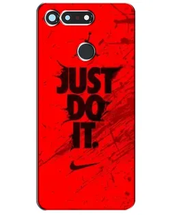 Чохол для Huawei Honor View 20 / V20 з картинкою «Nike Just Do It» Чохол для Huawei Honor View 20 / V20 з картинкою «Nike Just Do It»