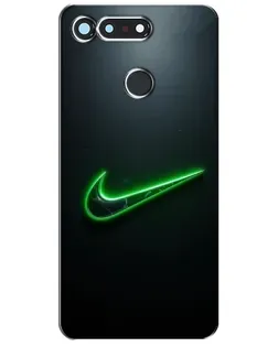 Чехол для Huawei Honor View 20 / V20 с картинкой «Неоновый контур Nike» Чехол для Huawei Honor View 20 / V20 с картинкой «Неоновый контур Nike»