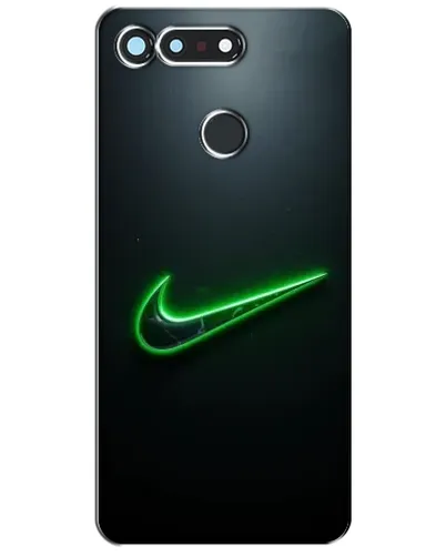Чохол для Huawei Honor View 20 / V20 з картинкою «Неоновий контур Nike»