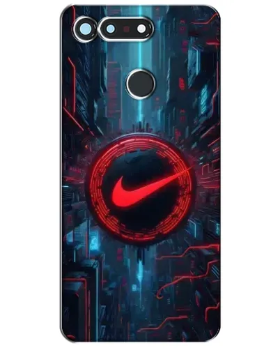 Чохол для Huawei Honor View 20 / V20 з картинкою «Техногенний стиль Nike»