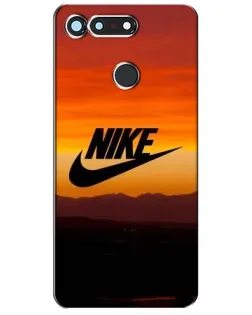 Чохол для Huawei Honor View 20 / V20 з картинкою «Nike — вечірній горизонт»