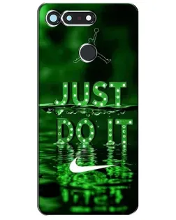 Чохол для Huawei Honor View 20 / V20 з картинкою «Зелений неоновий Nike»