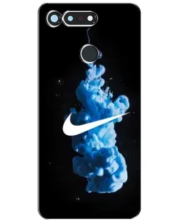 Чохол для Huawei Honor View 20 / V20 з картинкою «Nike та синій дим»