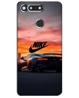 Чохол для Huawei Honor View 20 / V20 з картинкою «Nike та суперкар»