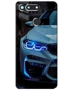 Чохол для Huawei Honor View 20 / V20 з картинкою «Погляд BMW з синіми фарами» Чохол для Huawei Honor View 20 / V20 з картинкою «Погляд BMW з синіми фарами»