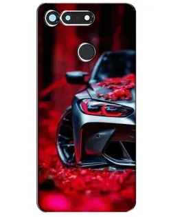 Чохол для Huawei Honor View 20 / V20 з картинкою «Спортивна BMW та квіти» Чохол для Huawei Honor View 20 / V20 з картинкою «Спортивна BMW та квіти»