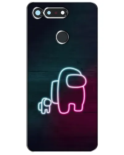 Чехол для Huawei Honor View 20 / V20 с картинкой «Among Us неон-арт» Чехол для Huawei Honor View 20 / V20 с картинкой «Among Us неон-арт»
