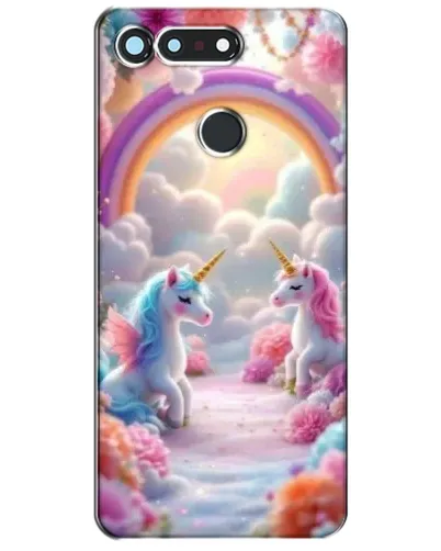 Чехол для Huawei Honor View 20 / V20 с картинкой «Радуга и единороги» Чехол для Huawei Honor View 20 / V20 с картинкой «Радуга и единороги»