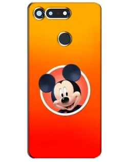 Чехол для Huawei Honor View 20 / V20 с картинкой «Mickey в круге»