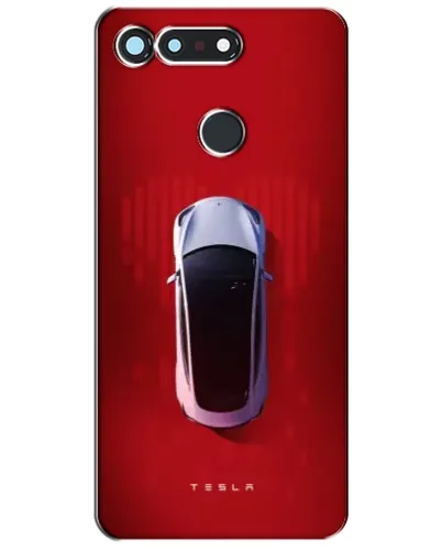 Чохол для Huawei Honor View 20 / V20 з картинкою «Tesla Top View»