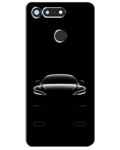 Чохол для Huawei Honor View 20 / V20 з картинкою «Силует Tesla Night»