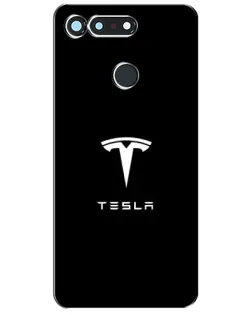 Чохол для Huawei Honor View 20 / V20 з картинкою «Tesla White Logo» Чохол для Huawei Honor View 20 / V20 з картинкою «Tesla White Logo»
