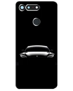 Чохол для Huawei Honor View 20 / V20 з картинкою «Фари Tesla Night» Чохол для Huawei Honor View 20 / V20 з картинкою «Фари Tesla Night»